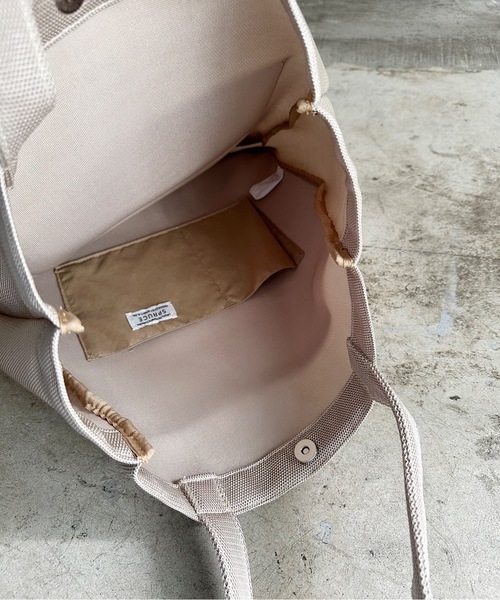 SPRUCE（スプルース）の「EM:カラチメッシュトート（トートバッグ・レディース・ライトグレー/ベージュ/ブラック・FREE）」の11枚目の写真