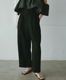 ETRE TOKYO | 【再入荷！】ハイウエストベルテッドセミワイドパンツ(その他パンツ)