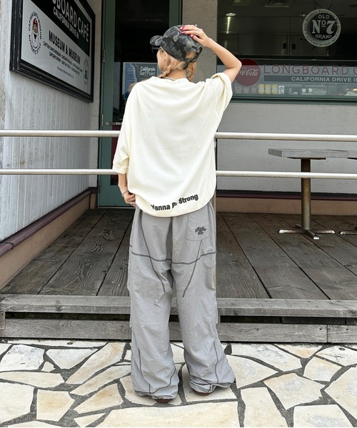 sedacle(セダクル)の「ワッフルスタッズTEE(Tシャツ/カットソー・メンズ・ベージュ/ブラック/アイボリー・SMALL/MEDIUM/LARGE)」の10枚目の写真