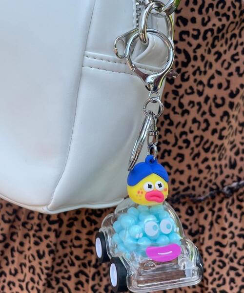 青いモンスター キーホルダー 5個セット モンソニ！シンボルキーホルダー ヤバい女子高生たち、｜モンスター