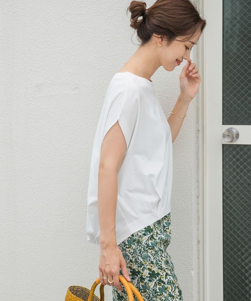 URBAN RESEARCH DOORS タックハニカムフレンチプルオーバー URBAN RESEARCH DOORS｜タックハニカムフレンチプルオーバー