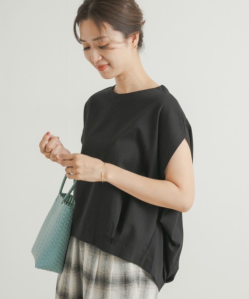 URBAN RESEARCH DOORS - 新品タグ付◉ コットンタックプルオーバー DOORS ブラック URBAN RESEARCH DOORS - DOORS☆コットンタックプルオーバー