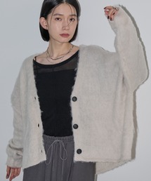 Shelly island（シェリーアイランド）の「起毛ワイドカーディガン（カーディガン/ボレロ）」