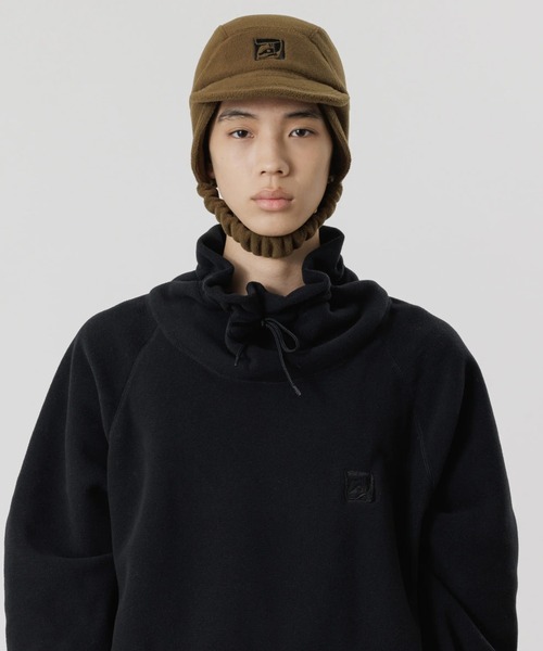 SASQUATCHfabrix.(サスクワァッチファブリックス)の「FLEECE CAP(キャップ・メンズ・ブラック/オリーブ/アッシュグレー・FREE)」の13枚目の写真