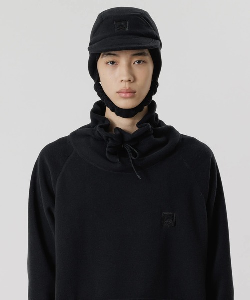 SASQUATCHfabrix.(サスクワァッチファブリックス)の「FLEECE CAP(キャップ・メンズ・ブラック/オリーブ/アッシュグレー・FREE)」の7枚目の写真