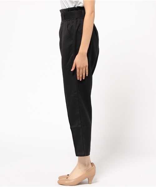 mystic（ミスティック）の「【mystic】ベルト付タックパンツ（その他パンツ・レディース・ブラック/ベージュ/キャメル・ﾌﾘ-）」の5枚目の写真