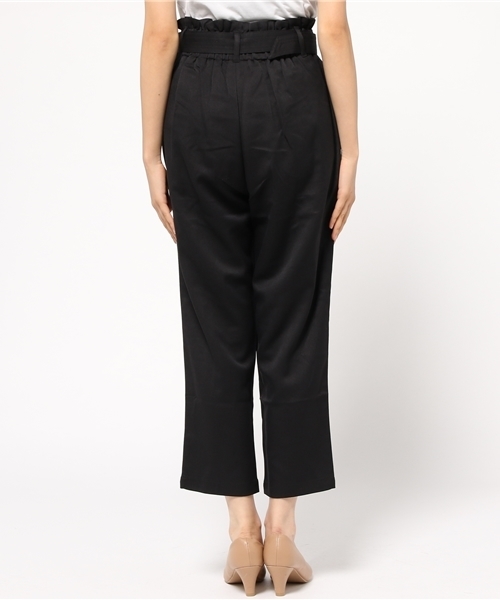 mystic（ミスティック）の「【mystic】ベルト付タックパンツ（その他パンツ・レディース・ブラック/ベージュ/キャメル・ﾌﾘ-）」の6枚目の写真