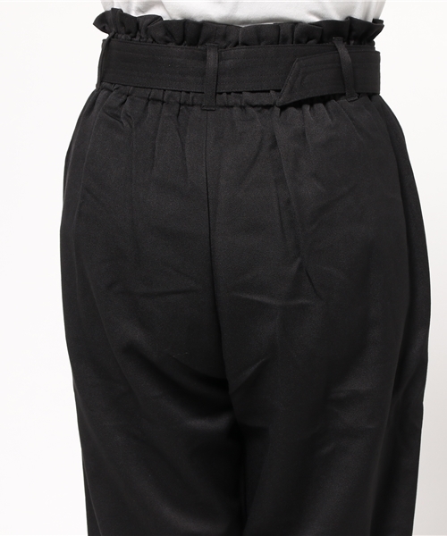 mystic（ミスティック）の「【mystic】ベルト付タックパンツ（その他パンツ・レディース・ブラック/ベージュ/キャメル・ﾌﾘ-）」の8枚目の写真