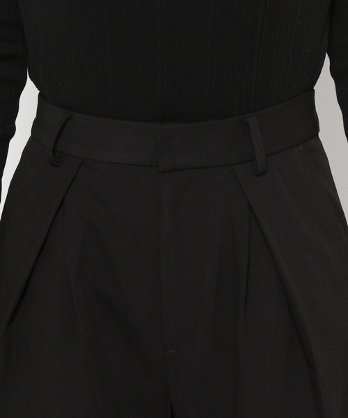 LEPSIM（レプシィム）の「【FOR I SERIES】タックワイドパンツ　138597（その他パンツ・レディース・ブラック/カーキブラウン/グレー・MEDIUM/SMALL）」の16枚目の写真