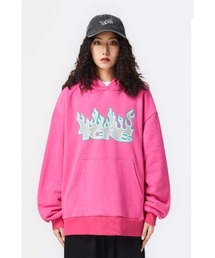 SUPPLIER | Four color flame TGNs printed Plush Hoodie｜2 GUNS｜公式通販(スウェット)