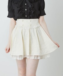 Ank Rouge | バラボタンジャガードスカパン(スカート)