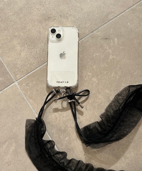 FRAY I.D（フレイアイディー）の「チュールフリル2wayバッグ（ハンドバッグ・レディース・アイボリー/ブラック/モカ・FREE）」の15枚目の写真