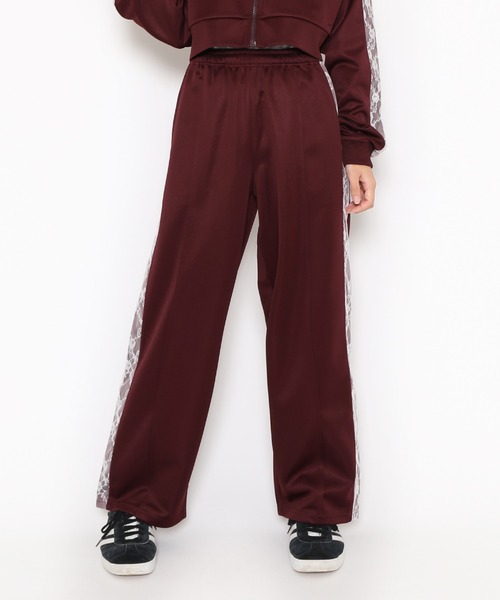 PUNYUS（プニュズ）の「レースライントラックパンツ（その他パンツ・レディース・ブルー/グレー/ワイン/ブラック・1/2/3/4）」の15枚目の写真