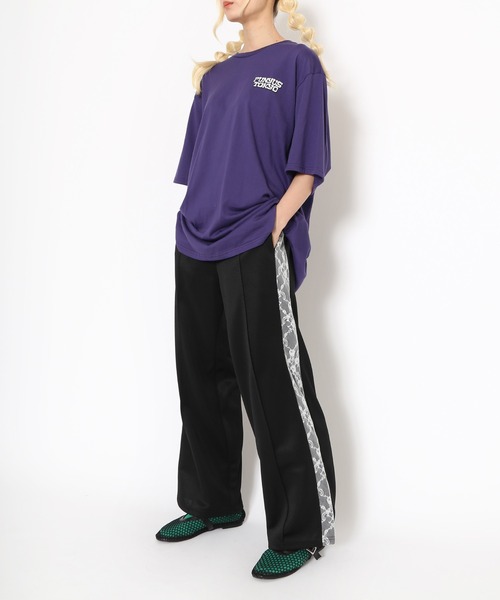 PUNYUS（プニュズ）の「レースライントラックパンツ（その他パンツ・レディース・ブルー/グレー/ワイン/ブラック・1/2/3/4）」の17枚目の写真