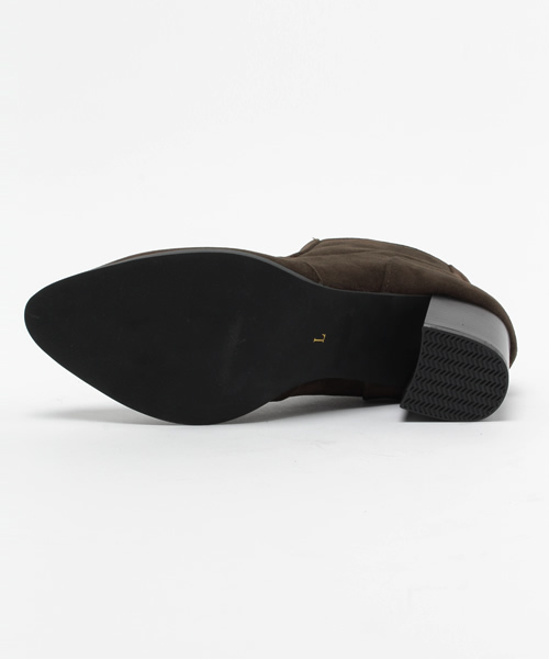 Chico（チコ）の「【who's who Chico】スエードブーツ（ブーツ・レディース・ブラック/ブラウン・MEDIUM/SMALL/LARGE）」の4枚目の写真