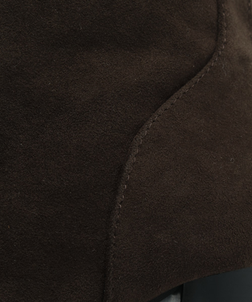 Chico（チコ）の「【who's who Chico】スエードブーツ（ブーツ・レディース・ブラック/ブラウン・MEDIUM/SMALL/LARGE）」の10枚目の写真