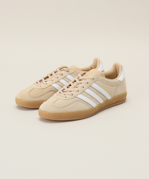 adidas GAZELLE INDOOR IH5482 ベージュ スニーカー adidas originals アディダス スニーカー GAZELLE INDOOR W