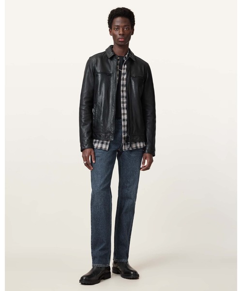 ALLSAINTS（オールセインツ）の「IGGY SLIM FIT STRETCH DENIM JEANS | IGGY スリム フィット ストレッチ デニム ジーンズ（デニムパンツ・メンズ・インディゴブルー・28/30/30/30/32/30/34/30/31/30）」の13枚目の写真