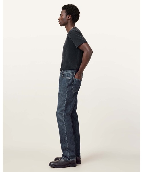 ALLSAINTS（オールセインツ）の「IGGY SLIM FIT STRETCH DENIM JEANS | IGGY スリム フィット ストレッチ デニム ジーンズ（デニムパンツ・メンズ・インディゴブルー・28/30/30/30/32/30/34/30/31/30）」の15枚目の写真