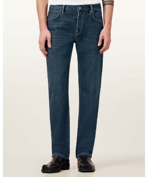 ALLSAINTS（オールセインツ）の「IGGY SLIM FIT STRETCH DENIM JEANS | IGGY スリム フィット ストレッチ デニム ジーンズ（デニムパンツ・メンズ・インディゴブルー・28/30/30/30/32/30/34/30/31/30）」の20枚目の写真
