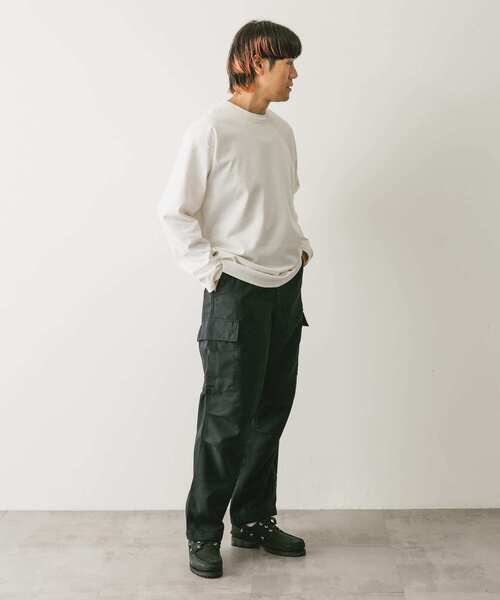 URBAN RESEARCH DOORS（アーバンリサーチドアーズ）の「ドレスポンチロングスリーブ Tシャツ（Tシャツ/カットソー・メンズ・チャコールグレー/ブルー/ホワイト・MEDIUM/LARGE）」の20枚目の写真