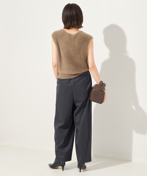 plage(プラージュ)の「SHAGGY CROPPED プルオーバー(ニット/セーター・レディース・グレー・FREE)」の22枚目の写真
