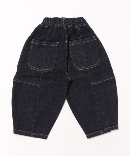 aimoha(アイモハ)の「【aimoha-KIDS-】ビッグデニムパンツ(デニムパンツ・キッズ・ネイビー・90/100/110/120/130)」の2枚目の写真