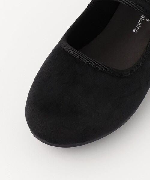 green label relaxing（グリーンレーベルリラクシング）の「TJ ストラップ フラットシューズ / キッズ  17cm-21cm（バレエシューズ・キッズ・オレンジ/ブラック/グレー・20cm/18cm/21cm/17cm/19cm）」の8枚目の写真