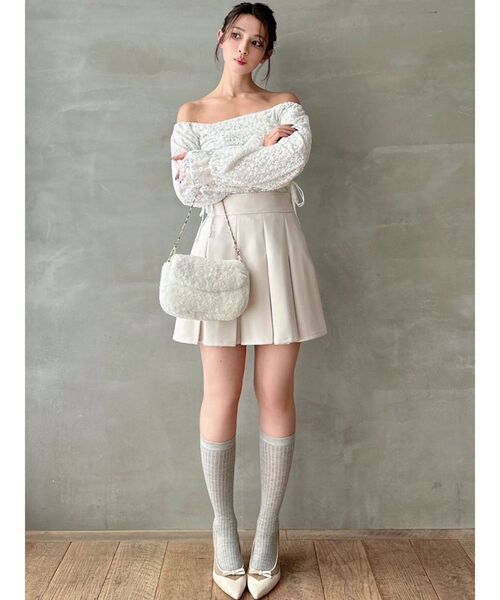 RESEXXY(リゼクシー)の「ギャザーポイントブラウス(シャツ/ブラウス・レディース・ブラック/グリーン/ホワイト・FREE)」の15枚目の写真