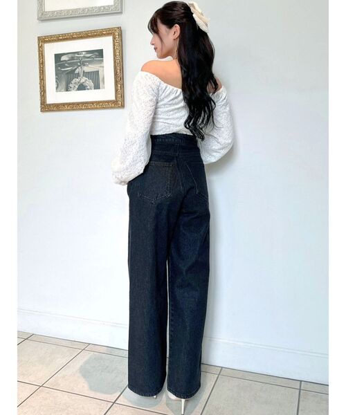 RESEXXY(リゼクシー)の「ギャザーポイントブラウス(シャツ/ブラウス・レディース・ブラック/グリーン/ホワイト・FREE)」の21枚目の写真