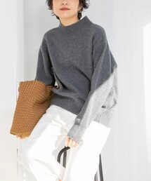 NOLLEY’S | 《全骨格対応》カシミヤ混MUSICハイネックプルオーバーニット 24AW(ニット/セーター)