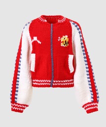 anrealage homme（アンリアレイジオム）の「KNIT SOUVENIR JACKET