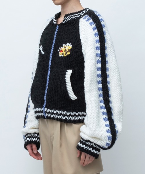 【売願】anrealage homme Knit Souvenir Jacket KNIT SOUVENIR JACKET（その他アウター）｜anrealage homme