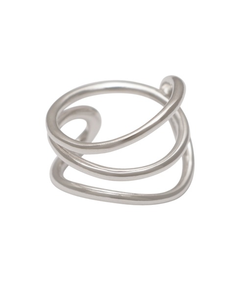 YArKA（ヤーカ）の「【YArKA/ヤーカ】entwined curvaceous design ring [ducube yuga2] / 絡み合う曲線美デザインリング（リング・メンズ・シルバー/ゴールド・#17/#15/#19/#9/#11/#13/#23/#21）」の7枚目の写真