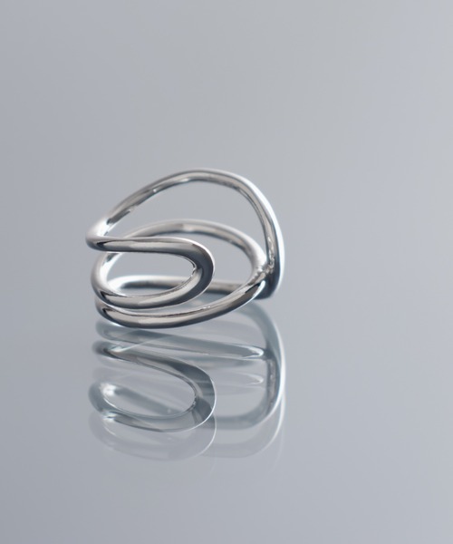 YArKA（ヤーカ）の「【YArKA/ヤーカ】entwined curvaceous design ring [ducube yuga2] / 絡み合う曲線美デザインリング（リング・メンズ・シルバー/ゴールド・#17/#15/#19/#9/#11/#13/#23/#21）」の11枚目の写真