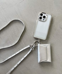 Me% | ポーチ付きスタッズモバイルショルダー 152409(スマホグッズ)