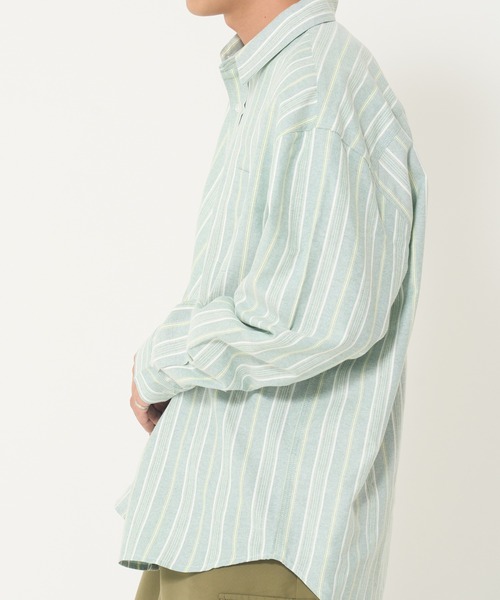 ROUGH TRADE（ラフトレード）の「オックス長袖レギュラーカラーシャツ(M1)（シャツ/ブラウス・メンズ・ブルー/その他1/その他2/その他3/ピンク/ホワイト・MEDIUM/LARGE/X-LARGE）」の17枚目の写真