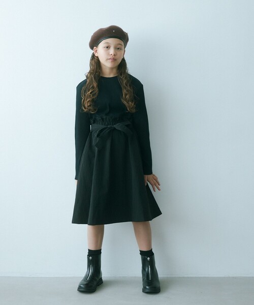 green label relaxing（グリーンレーベルリラクシング）の「センタージップブーツ / キッズ 22cm-23cm（ブーツ・キッズ・ブラック/ダークブラウン・22cm/23cm）」の5枚目の写真