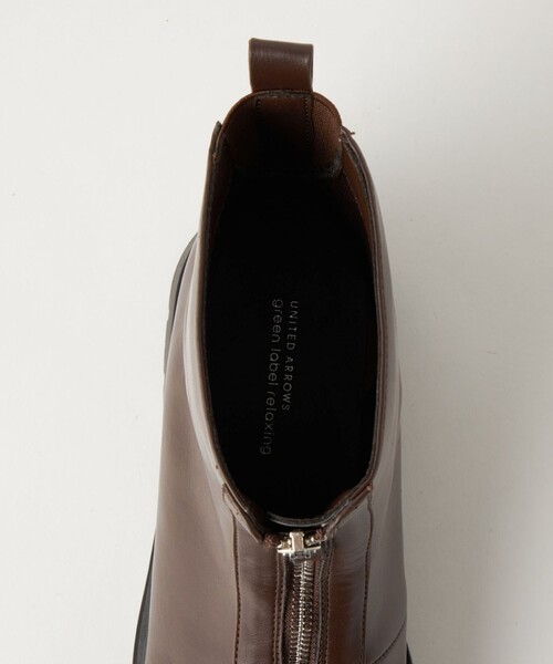 green label relaxing（グリーンレーベルリラクシング）の「センタージップブーツ / キッズ 22cm-23cm（ブーツ・キッズ・ブラック/ダークブラウン・22cm/23cm）」の12枚目の写真