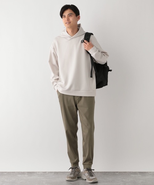 GLOBAL WORK Smile Seed Store(グローバルワーク スマイルシードストア)の「上品スウェットパーカー/129811(パーカー・メンズ・ベージュ/アイボリー/ブラック・LARGE/SMALL/X-LARGE/MEDIUM)」の4枚目の写真