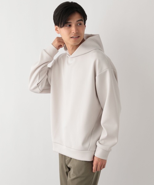 GLOBAL WORK Smile Seed Store(グローバルワーク スマイルシードストア)の「上品スウェットパーカー/129811(パーカー・メンズ・ベージュ/アイボリー/ブラック・LARGE/SMALL/X-LARGE/MEDIUM)」の9枚目の写真