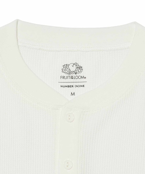 セール】FRUIT OF THE LOOMxNUMBER(N)INE パックヘンリーネック / T