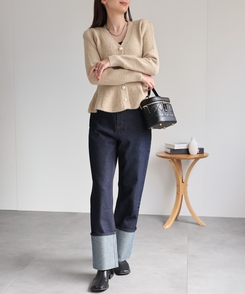 model：162cm 着用サイズ：F