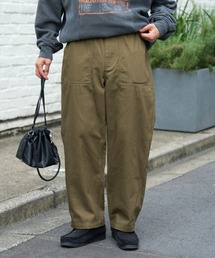 CIAOPANIC TYPY | ヘリンボンストレートベイカーワイドパンツ(チノパンツ)