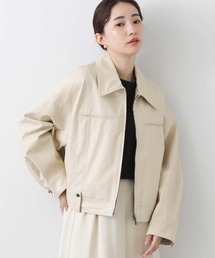 ＬＵエコレザーステンカラージャケット