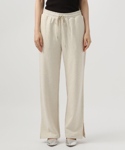 BAYFLOW（ベイフロー）の「[セットアップで着用可能]スウェットスリットパンツ（スウェットパンツ・レディース・グレー/ネイビー/オフホワイト・MEDIUM/SMALL）」の13枚目の写真