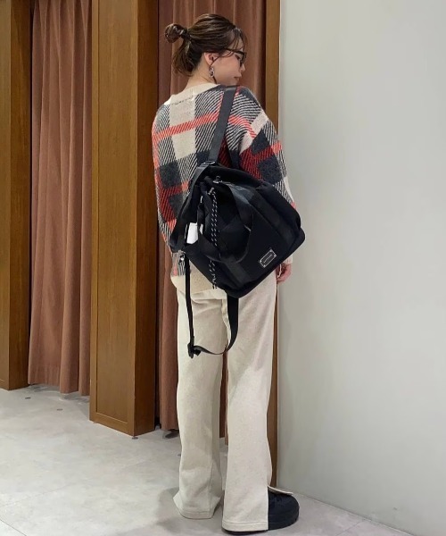 BAYFLOW（ベイフロー）の「[セットアップで着用可能]スウェットスリットパンツ（スウェットパンツ・レディース・グレー/ネイビー/オフホワイト・MEDIUM/SMALL）」の21枚目の写真