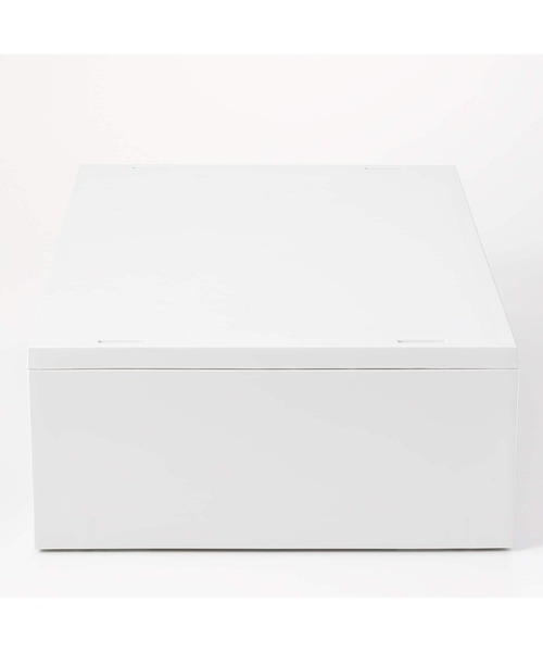 無印良品 小物収納ケース ワイド 中 約幅37×奥行26×高さ12cm 6個 無印良品 ポリプロピレン 小物収納ケース 中 引出2個 約幅26