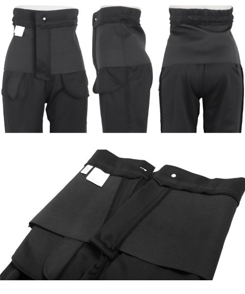 KOBE LETTUCE（コウベレタス）の「お腹ポッコリ解消テーパードパンツ（スラックス・レディース・ブラック/モカ/ネイビー・L/M/XL/TL/TM/PL/PM）」の16枚目の写真