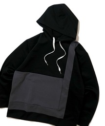 オーバーサイズ」に該当するパーカー(ブラック/黒色系)ファッション オーバーサイズ」に該当するパーカー(ブラック/黒色系)ファッション